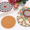 8 Pcs Mandala Diamond Painting Coasters Kit – DIY Diamond Art Coasters with Holder, 4x4 in, Beginner-Friendly Non-Slip Craft Set for Adults
